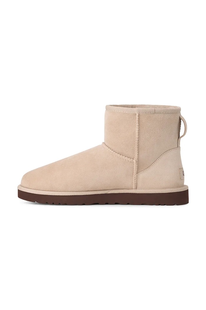M Classic Mini zimske čizme za žene od brušene kože UGG 1002072.MNL bež