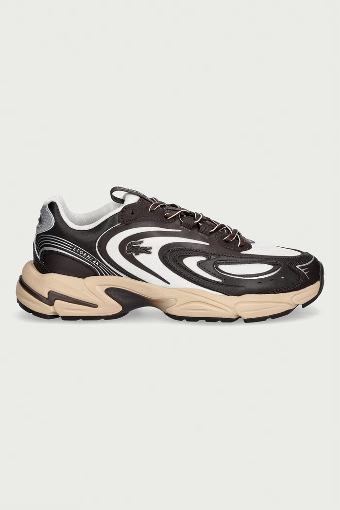 Lacoste STORM 96 2K TECH sneakersy męskie 52SMA0023.1W7 brązowy AW26