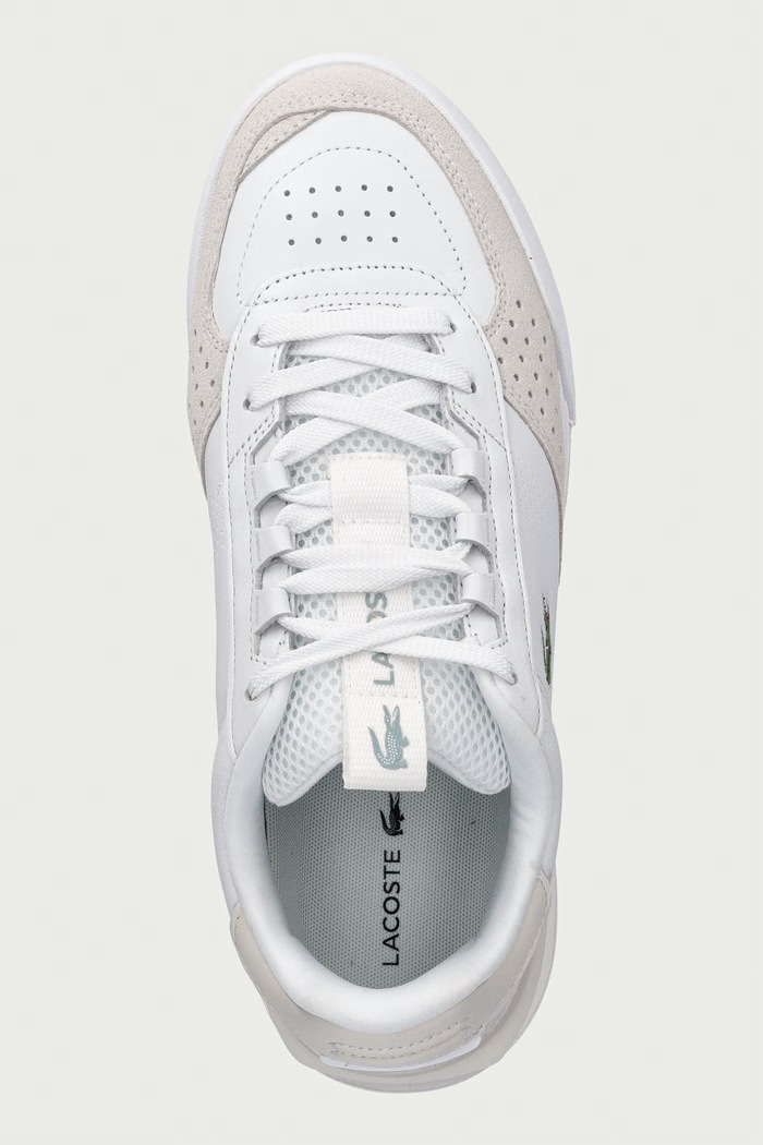Lacoste SLAM SHOT sneakersy męskie skórzane biały 52SMA0032.65T
