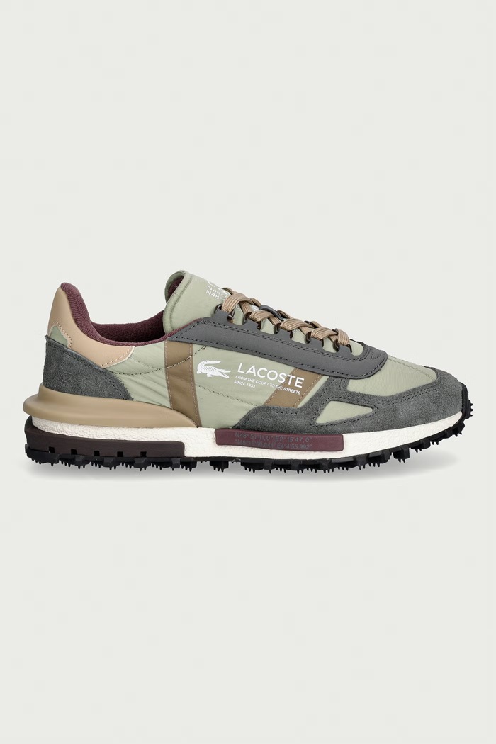Lacoste ELITE ACTIVE sneakersy męskie 52SMA0087.5E7 zielony AW26