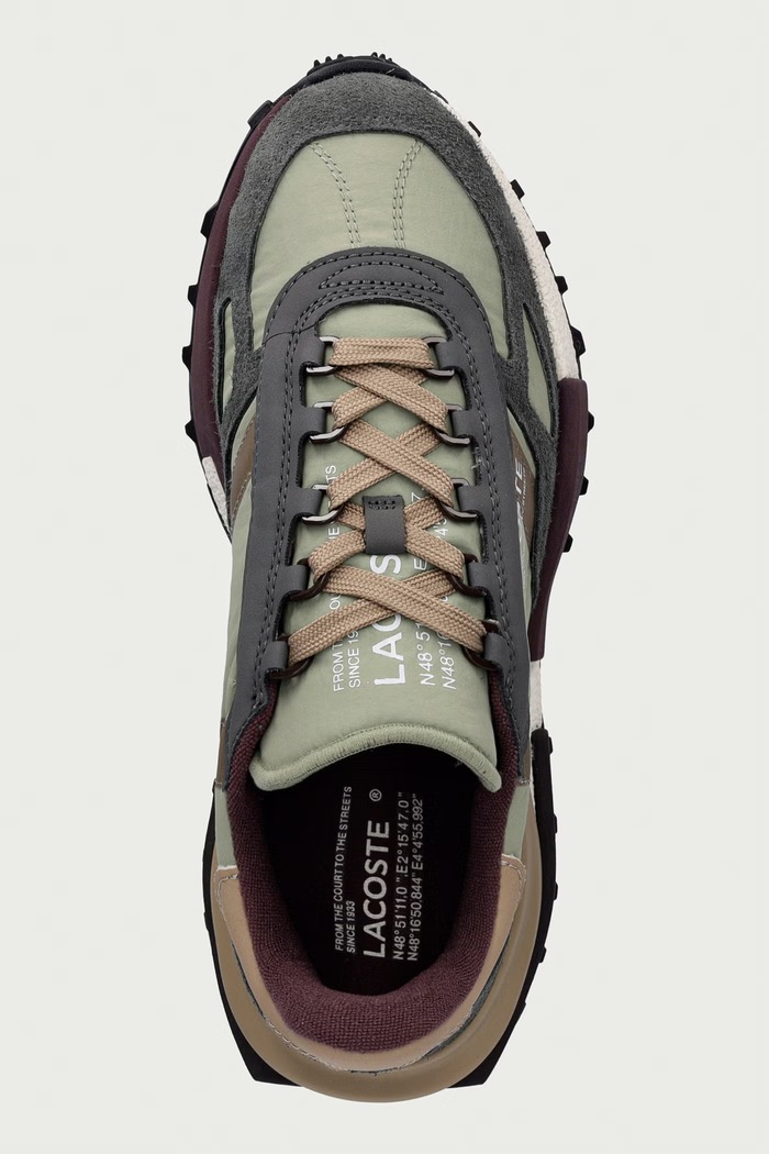 Lacoste ELITE ACTIVE sneakersy męskie zielony 52SMA0087.5E7