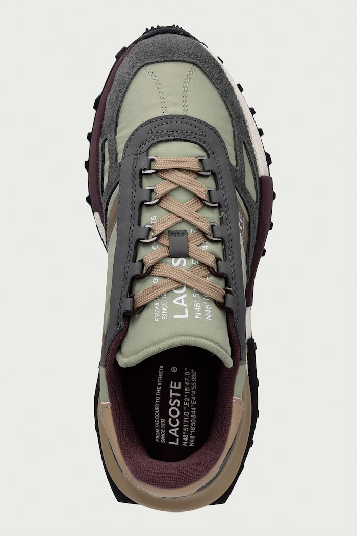 Lacoste ELITE ACTIVE sneakersy męskie zielony 52SMA0087.5E7
