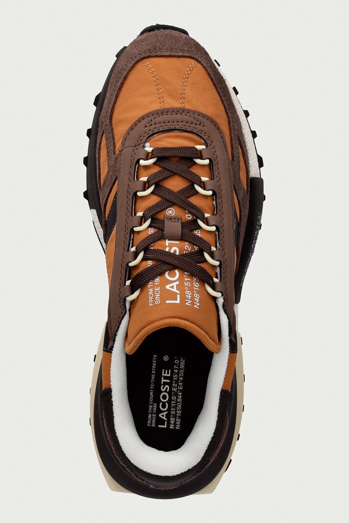 Lacoste ELITE ACTIVE sneakersy męskie brązowy 52SMA0087.05B