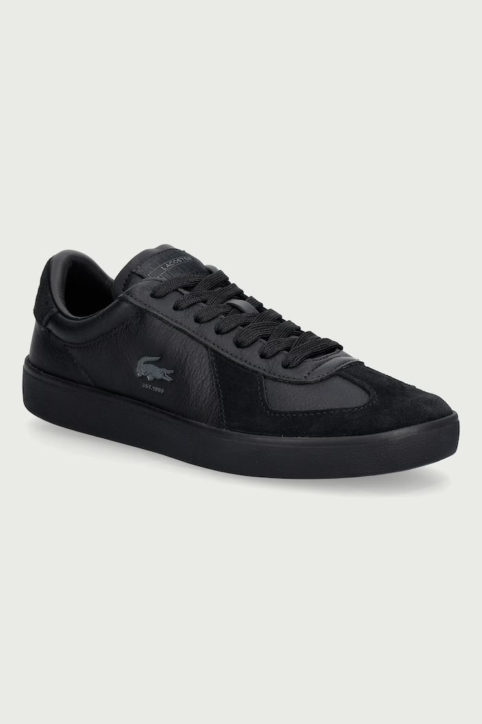 Lacoste BASESHOT PRO sportcipő férfi bőr fekete 52SMA0145.02H