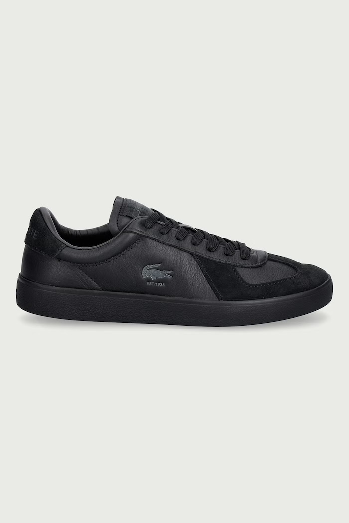 Lacoste BASESHOT PRO sportcipő férfi bőr 52SMA0145.02H fekete AW26