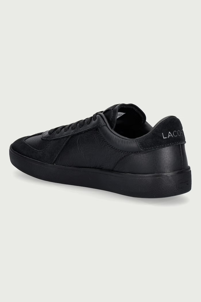 Obuwie Lacoste BASESHOT PRO sneakersy męskie skórzane 52SMA0145.02H czarny