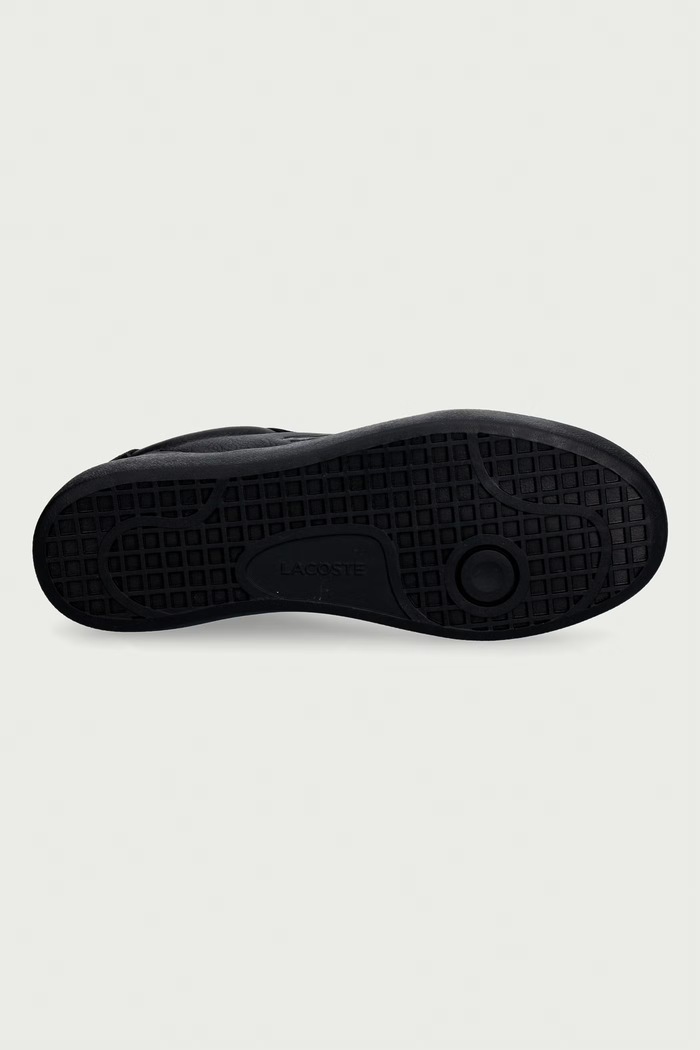 BASESHOT PRO sneakers da uomo in pelle Lacoste nero 52SMA0145.02H