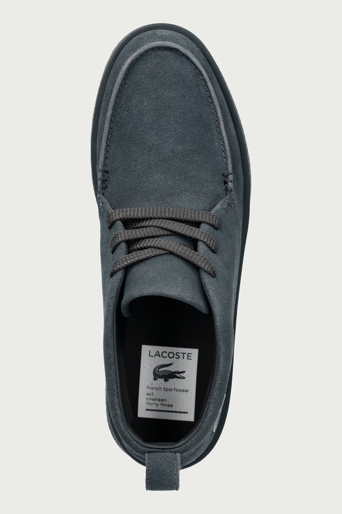 Κλειστά χαμηλά παπούτσια Ανδρικά σουέτ BASESHOT CHUKKA Lacoste 52SMA0111.17C σκούρο μπλε