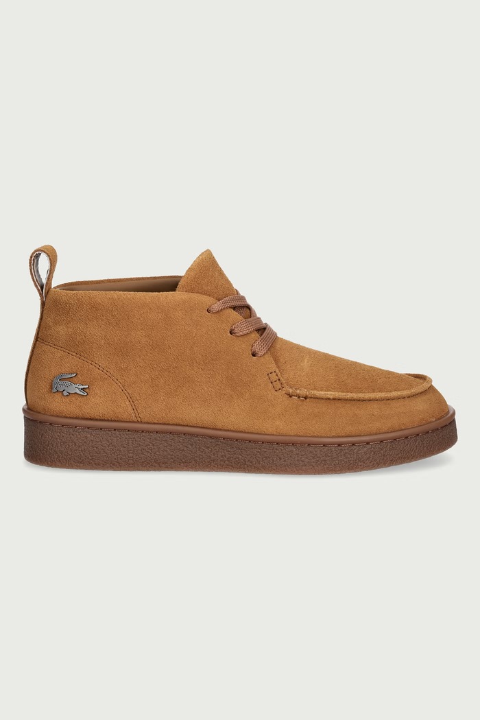 Lacoste Obuća za muškarce od brušene kože BASESHOT CHUKKA 50SMA0028.524 smeđa AW26