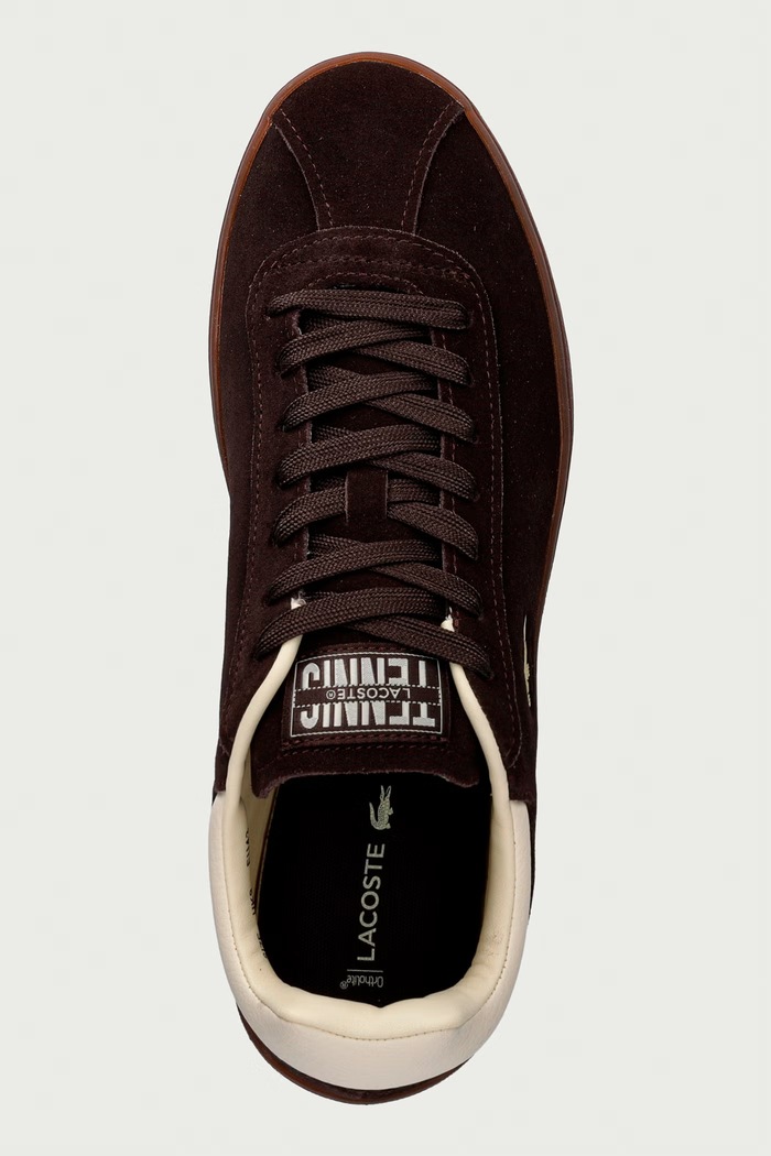 Lacoste BASESHOT sneakers pánske semišové hnedá 52SMA0044.031