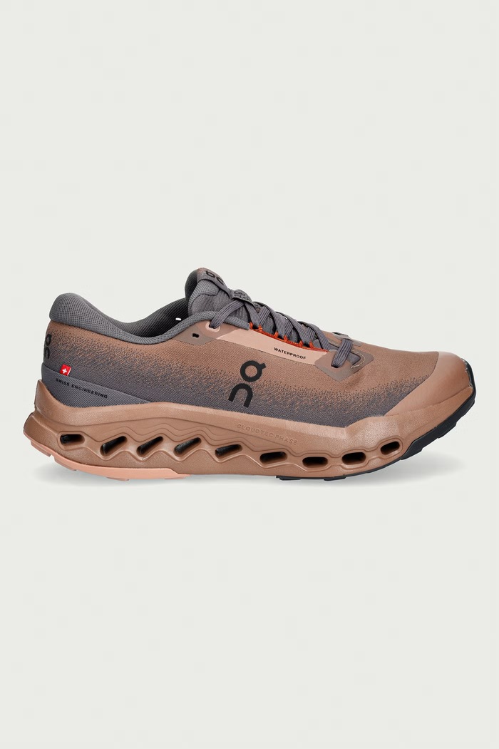 On buty do biegania męskie Cloudsurfer Trail 2 WP 3MF30245326 brązowy AW26