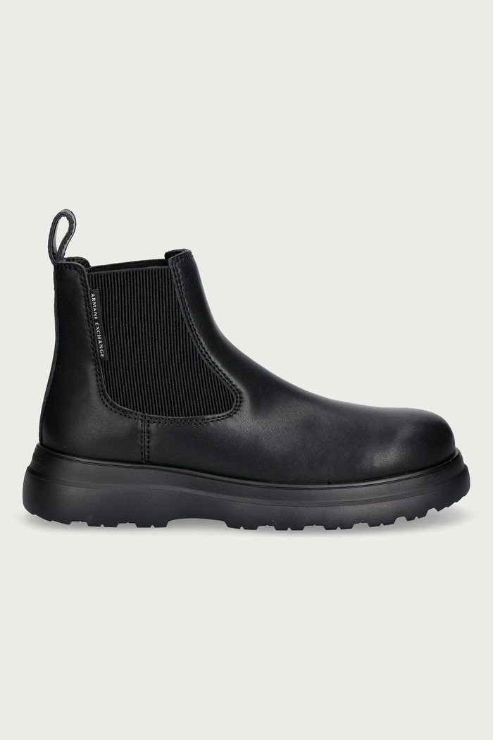 Armani Exchange čizme XM003645.AF17328.UC001 crna AW26