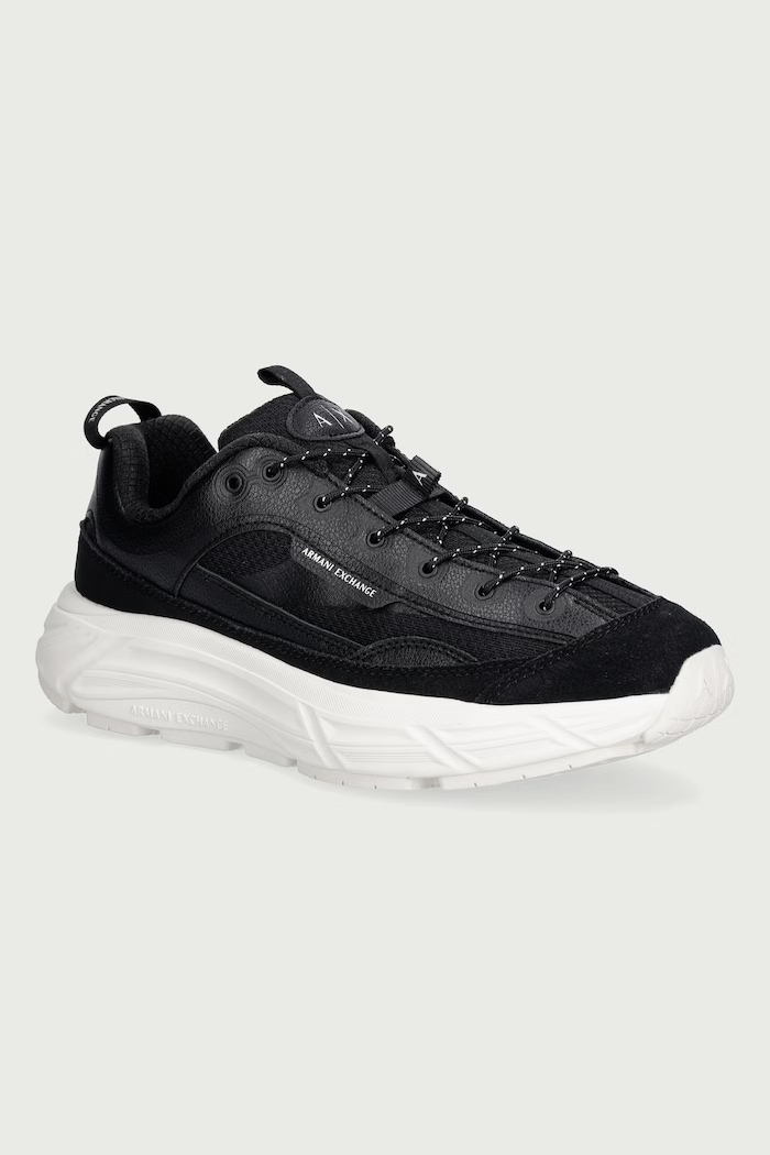 Armani Exchange Sneakers boty pánské černá XM003623.AF29108.UC001