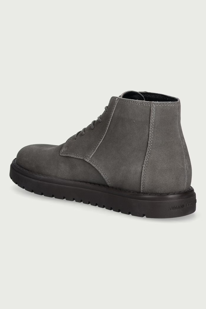 Obuv Armani Exchange Obuv pánska semišová XM003605.AF19687.U6125 béžová