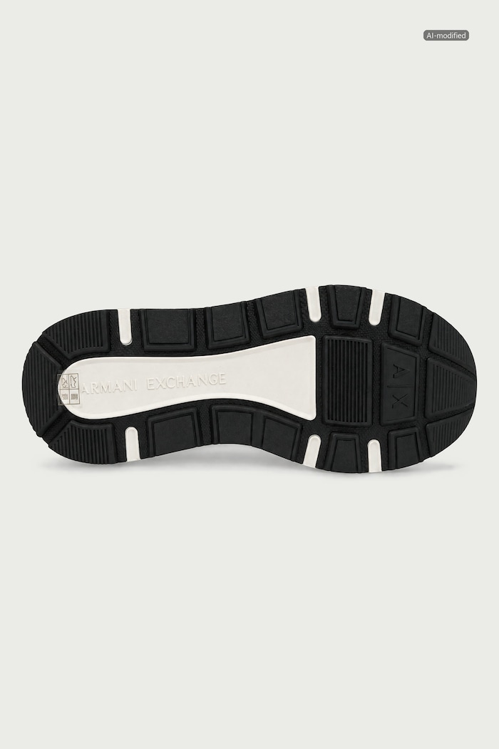 Sneakersy męskie Armani Exchange brązowy XM002635.AF19388.MB808