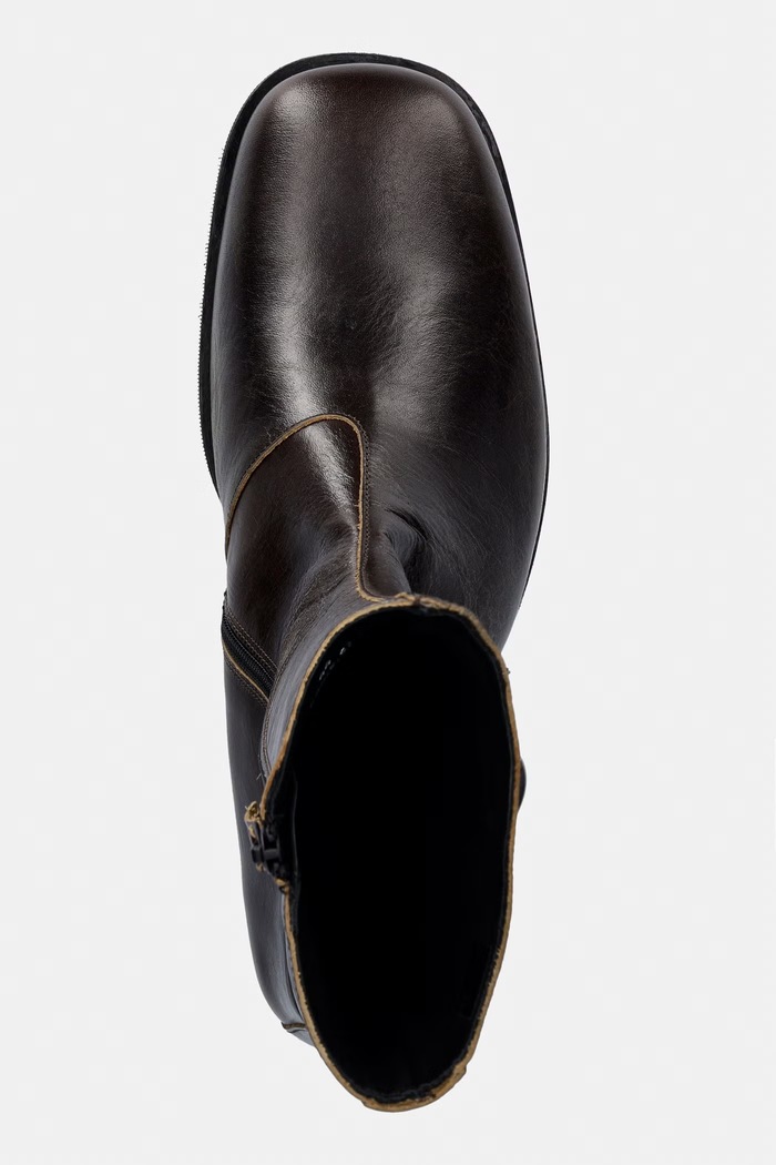 Our Legacy buty męskie skórzane brązowy A2267CDO