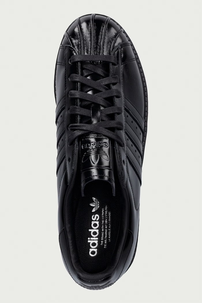 adidas Originals Superstar Lux sneakersy męskie skórzane czarny KJ7482