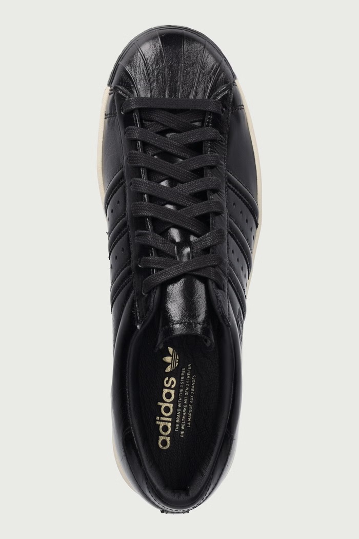 Superstar Vintage sneakersy męskie skórzane adidas Originals KJ7473 czarny