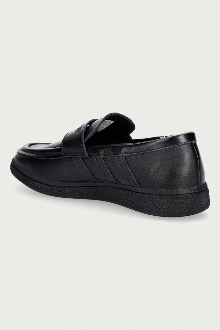 Obuća adidas Originals Handball Spezial mokasinke za muškarce od kože KJ5786 crna