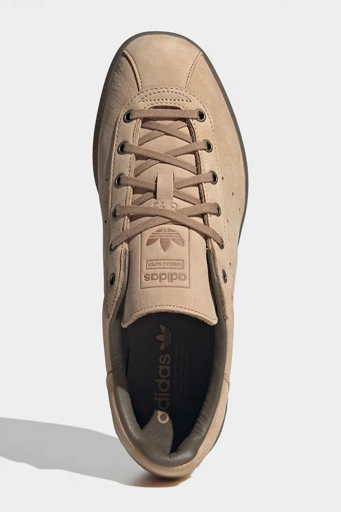 Tobacco Super Shoes sneakers pánske nubukové adidas Originals KJ4589 hnedá