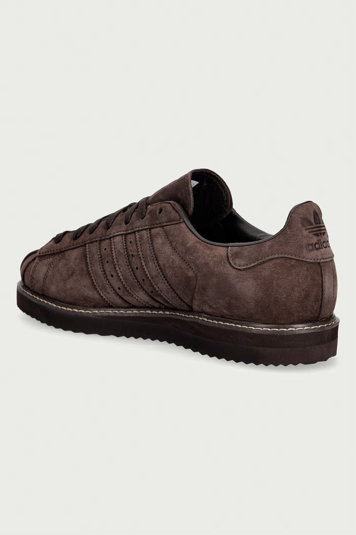 Obuwie adidas Originals Superstar Lux sneakersy męskie zamszowe KH7756 brązowy