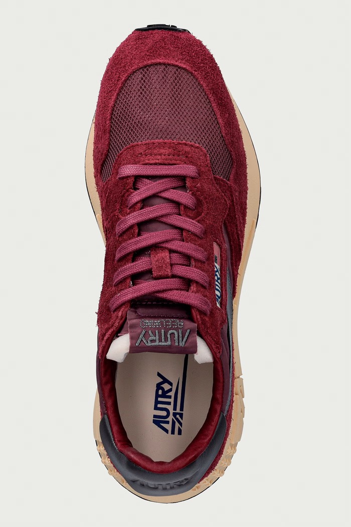 AUTRY Reelwind sneakersy męskie bordowy WWLMUT29