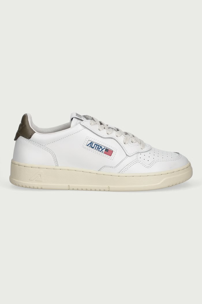 AUTRY Medalist sneakersy męskie skórzane AULMLL28 biały AW26