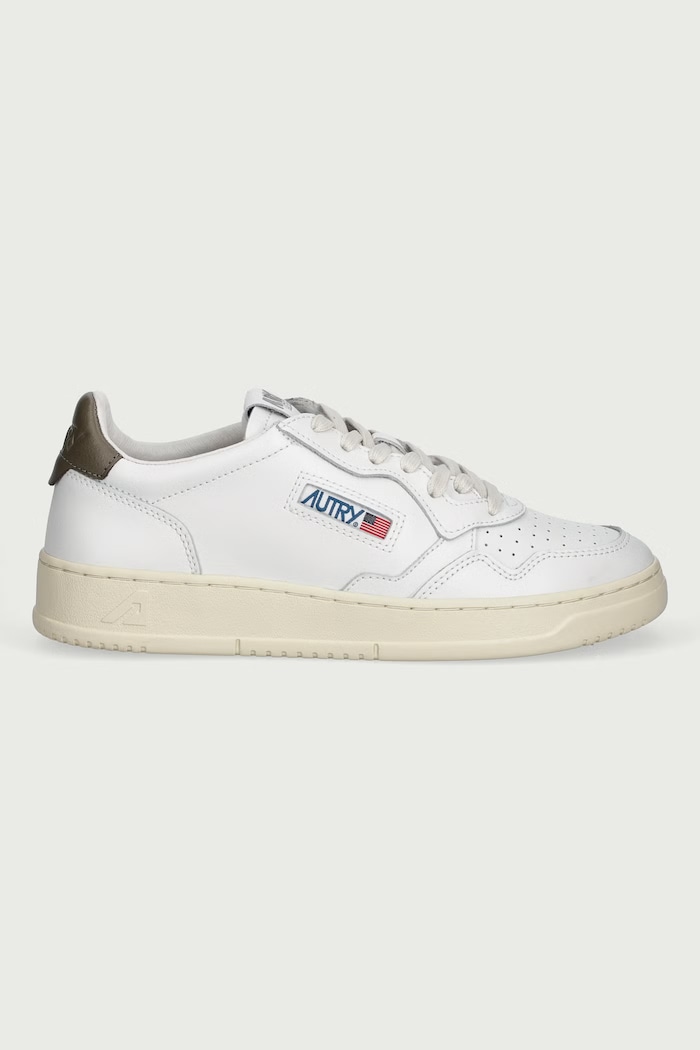 AUTRY Medalist sneakersy męskie skórzane AULMLL28 biały AW26
