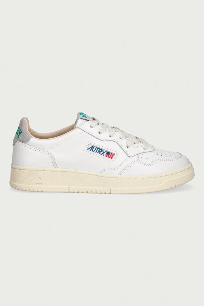 AUTRY Medalist sneakersy męskie skórzane AULMHJ01 biały AW26