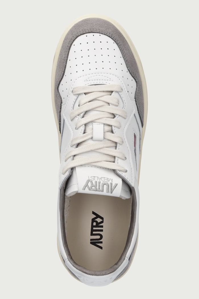 Medalist sneakers Men's leather AUTRY AULMFT15 white