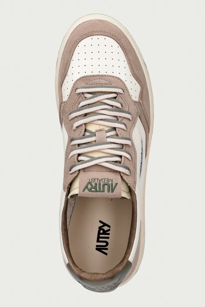 AUTRY Medalist sneakersy męskie beżowy AULMBW07