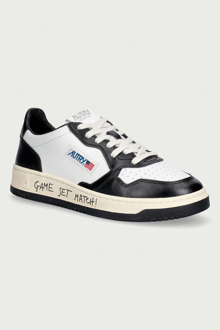 AUTRY Medalist sneakersy męskie skórzane biały AULMBH02
