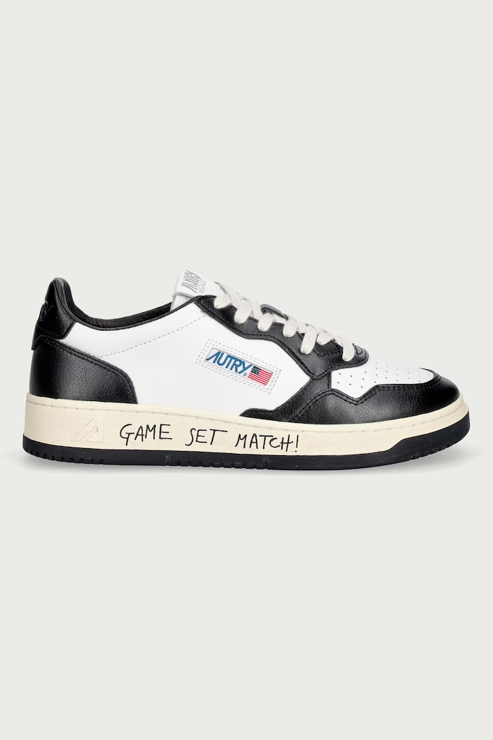 AUTRY Medalist sneakersy męskie skórzane AULMBH02 biały AW26