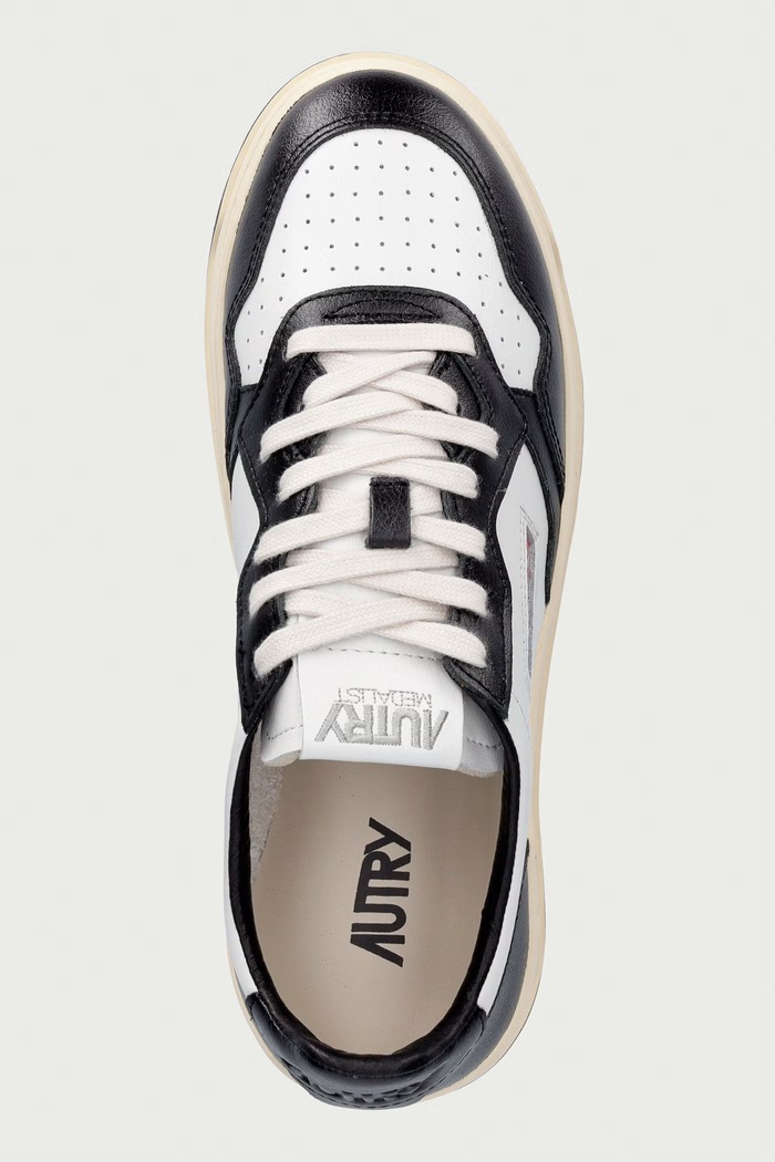 AUTRY Medalist sneakersy męskie skórzane biały AULMBH02