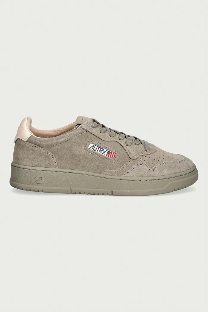 AUTRY Medalist sneakersy męskie zamszowe AULMOH05 zielony AW26