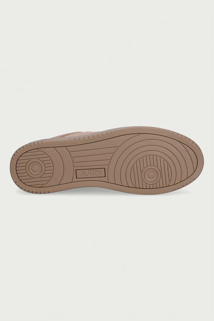 AUTRY Medalist sneakersy męskie zamszowe AULMOH03 brązowy