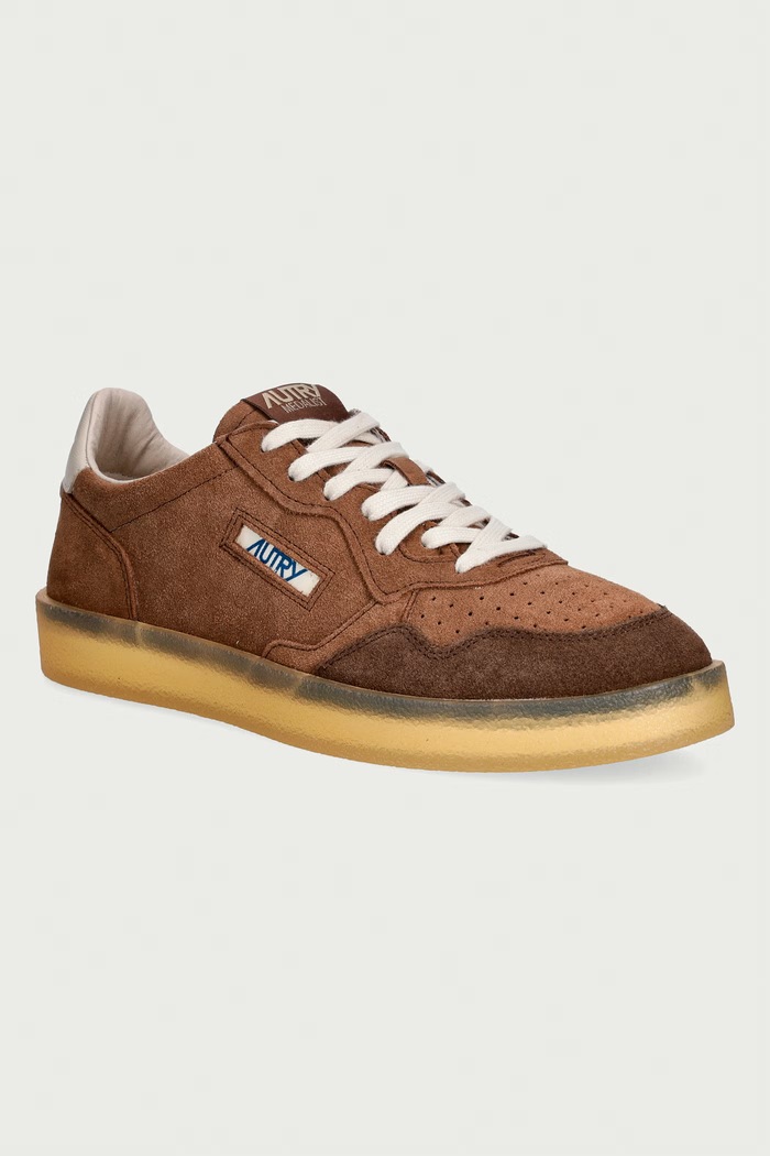 AUTRY Medalist sneakersy męskie zamszowe brązowy AULMHQ05