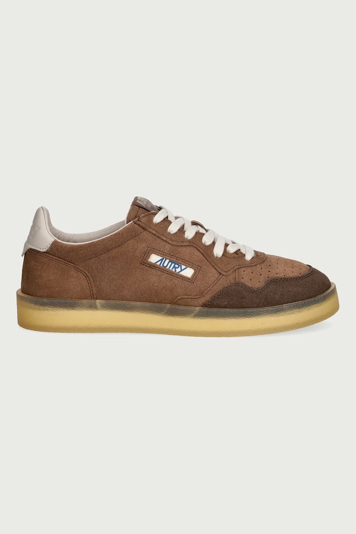 AUTRY Medalist sneakers Men's suede AULMHQ05 brown AW26