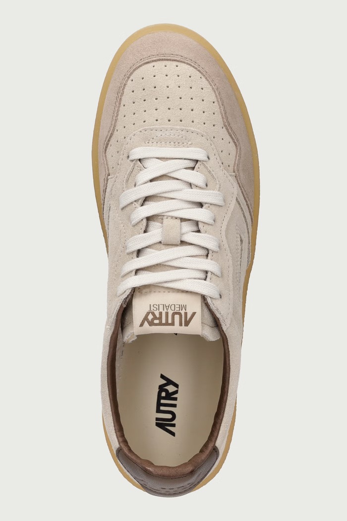 Medalist sneakers Men's suede AUTRY AULMHQ01 beige
