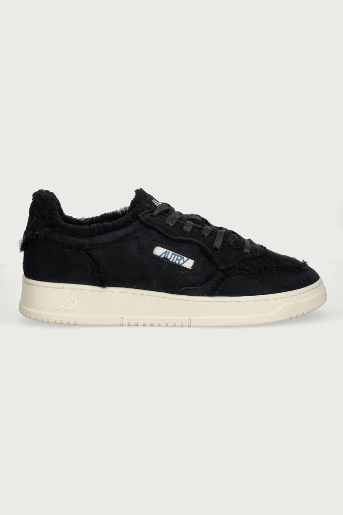 AUTRY Medalist sneakersy zimowe męskie skórzane AULMGX04 czarny AW26
