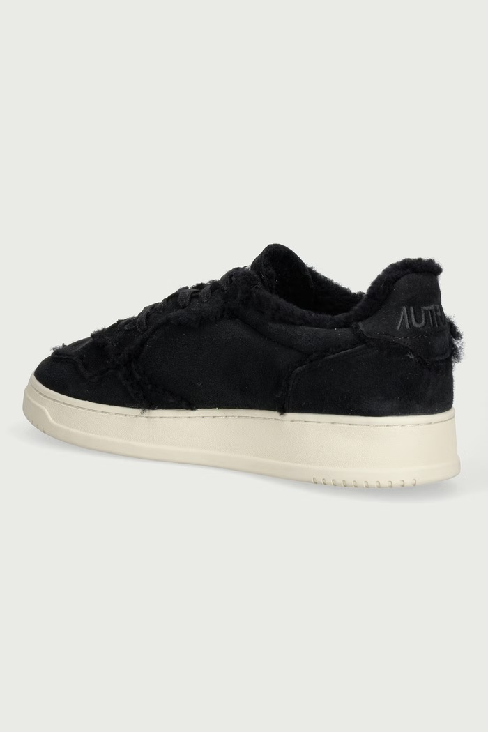 Obuwie AUTRY Medalist sneakersy zimowe męskie skórzane AULMGX04 czarny