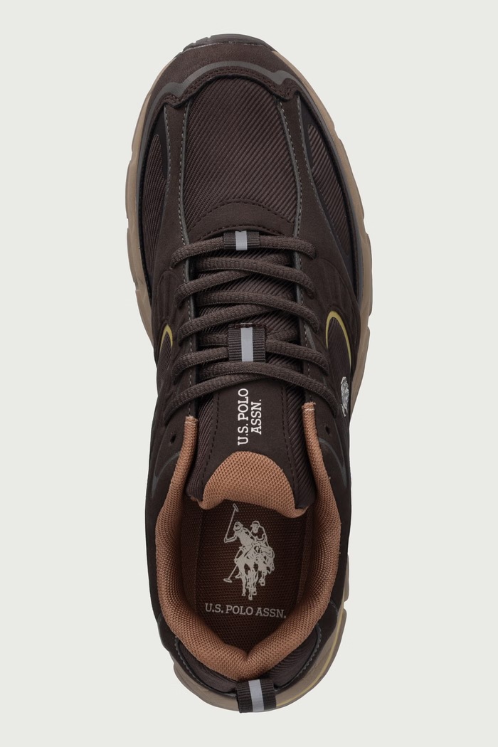 SWIFT001C sneakers pánske U.S. Polo Assn. SWIFT001M.GNH1.DBR001 hnedá