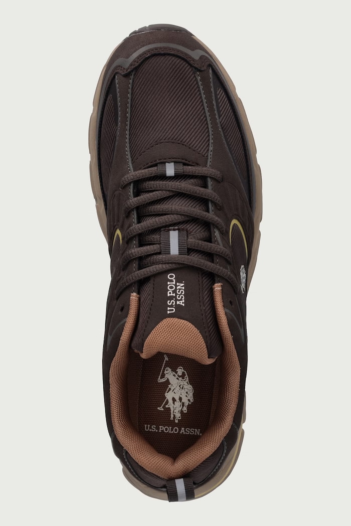 SWIFT001C sneakers pánske U.S. Polo Assn. SWIFT001M.GNH1.DBR001 hnedá
