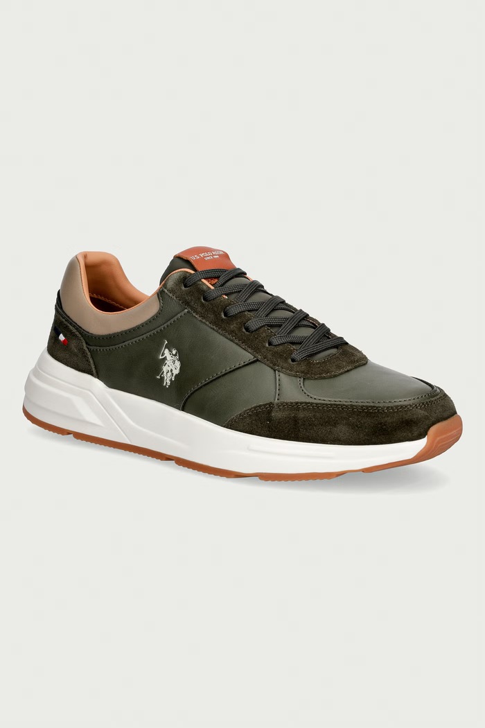 U.S. Polo Assn. PARKER001 sneakers Ανδρικά πράσινο PARKER001M.GLS1.MIL