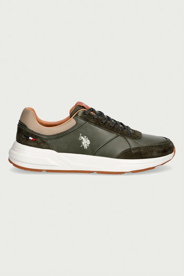 U.S. Polo Assn. PARKER001 sneakers Ανδρικά PARKER001M.GLS1.MIL πράσινο AW26