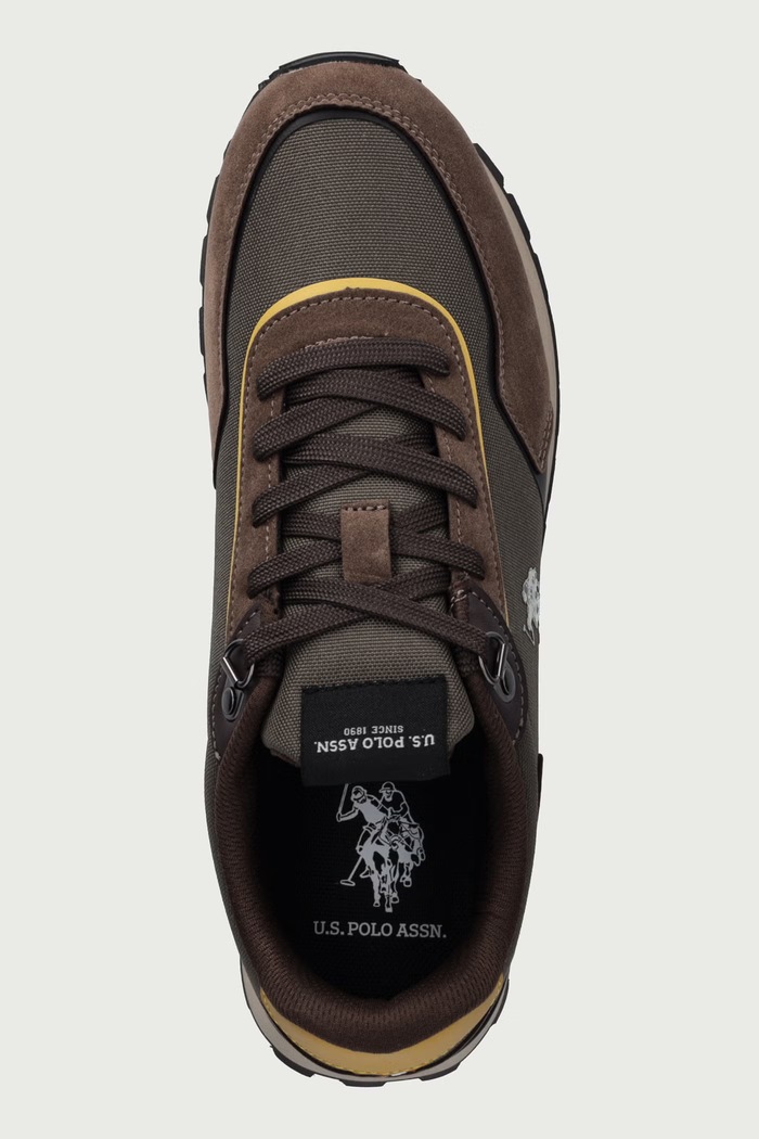 ARON009A tenisice za muškarce U.S. Polo Assn. ARON009M.GTU1.OLIDBR01 zelena