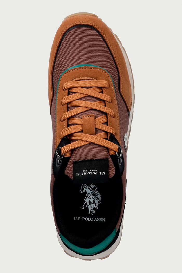 ARON009A tenisice za muškarce U.S. Polo Assn. ARON009M.GTU1.CUOBLK02 smeđa