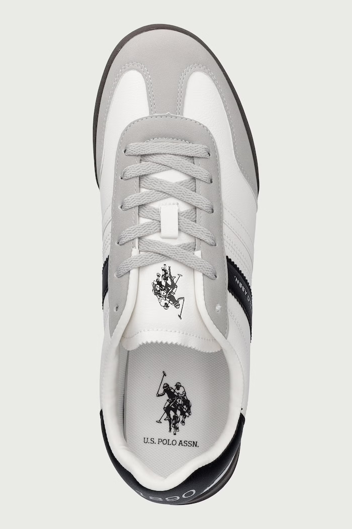 JAZZ003 sneakers pentru bărbați U.S. Polo Assn. JAZZ003M.GYH1.WHIBLK01 alb
