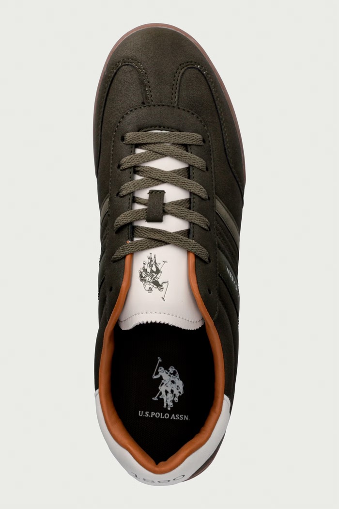 JAZZ003A sneakers Ανδρικά U.S. Polo Assn. JAZZ003M.GHY1.OLI004 πράσινο