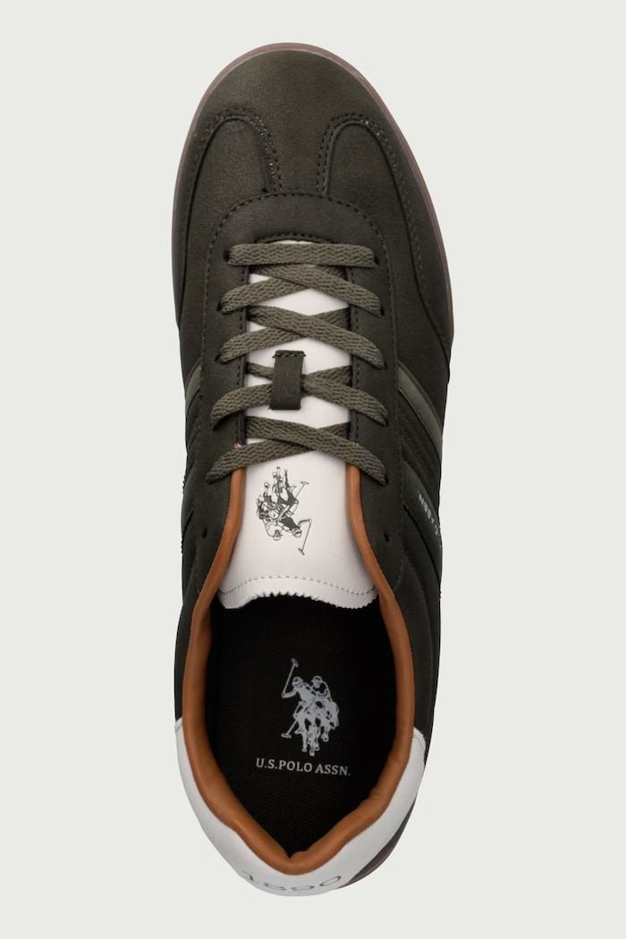 JAZZ003A sneakers pentru bărbați U.S. Polo Assn. JAZZ003M.GHY1.OLI004 verde